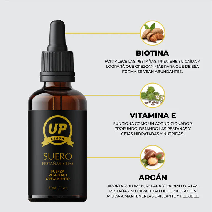 Serum UP! Cejas y Pestañas Impactantes